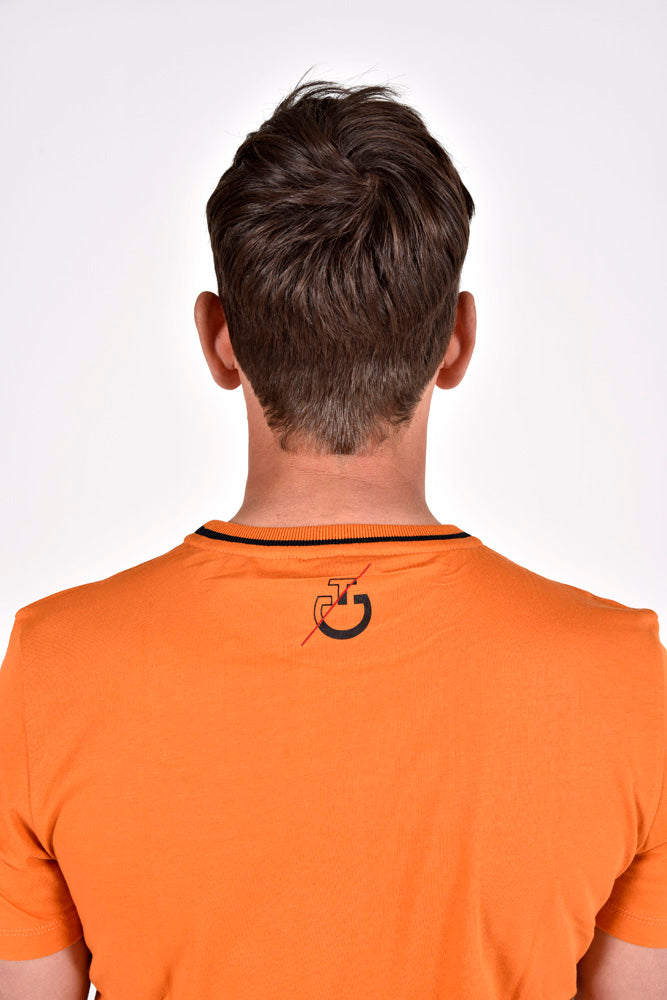 Men's CT Team Cotton T-Shirt - Orange