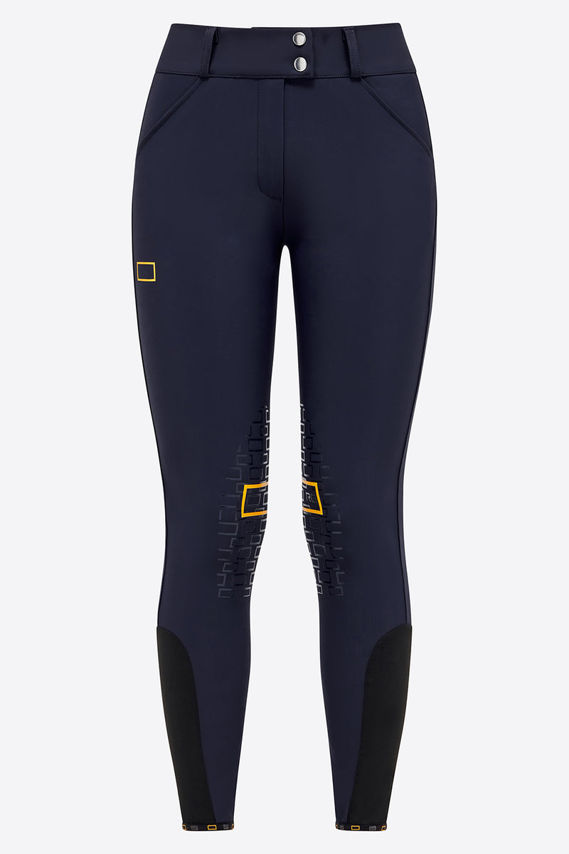 RG Italia - High Waist Riding Breeches - Navy