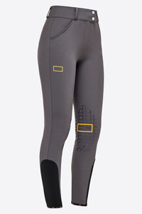 RG Italia - High Waist Riding Breeches - Grey