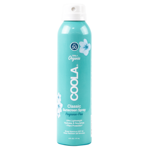 Classic Fragrance Free Body Sunscreen Spray SPF50 - 177ml