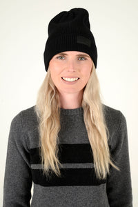 Cavalleria Toscana - Wool Beanie - Black