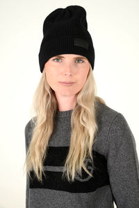 Cavalleria Toscana - Wool Beanie - Black