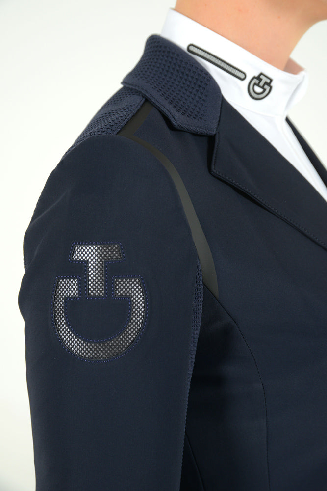 Cavalleria Toscana - R-Evolution Light Tech Knit Riding Jacket - Navy