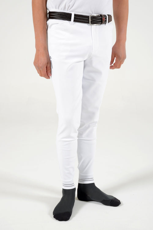 Cavalleria Toscana - Men's R-Evolution Comfort Stretch Breeches - White