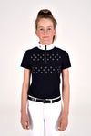 Mini CT Print S/S Polo - Navy (Childs 10)