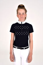 Mini CT Print S/S Polo - Navy (Childs 10)