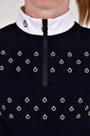 Mini CT Print S/S Polo - Navy (Childs 10)