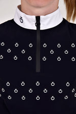 Mini CT Print S/S Polo - Navy (Childs 10)