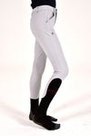 CT Logo Young Rider Breeches - Grey (Childs 10)