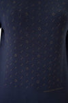 Dash Cotton Crew Neck - Ocean Blue
