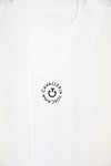 Girl's Orbit Logo Breeches - White
