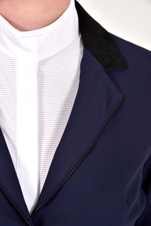 GP Perforated Riding Jacket - Midnight Blue