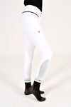 CT Print Logo Stripe Breeches - White