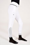 CT Print Logo Stripe Breeches - White