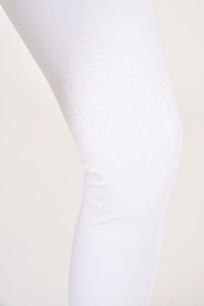 CT Print Logo Stripe Breeches - White