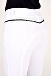 CT Print Logo Stripe Breeches - White