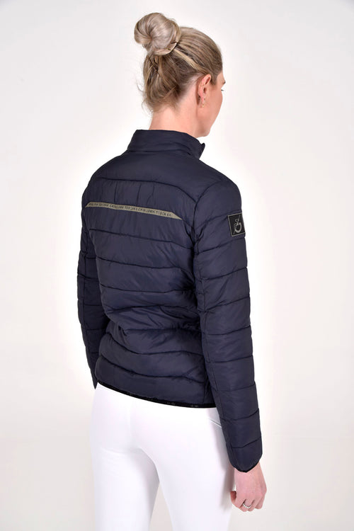 Cavalleria Toscana - CT Team Highlight Quilted Jacket - Midnight Blue