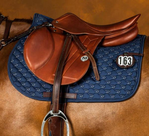D Saddle Pad - Navy
