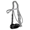 New English Patent Large Crank Noseband - Black