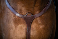 New English Long Bridge Breastplate - Brown