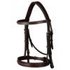 US Hunter Cavesson Hunter Noseband Bridle - Brown