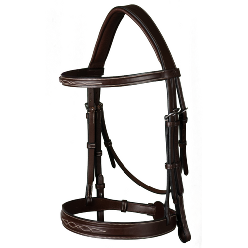 Hunter Cavesson Hunter Noseband Bridle - Brown
