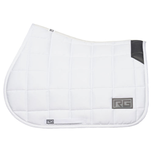RG - Classic Jumping Saddle Pad - White