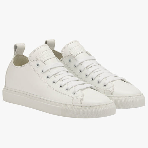 Cavalleria Toscana - CT Leather Low Top Sneakers - White