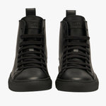 Cavalleria Toscana - CT Leather High Top Sneakers - Black