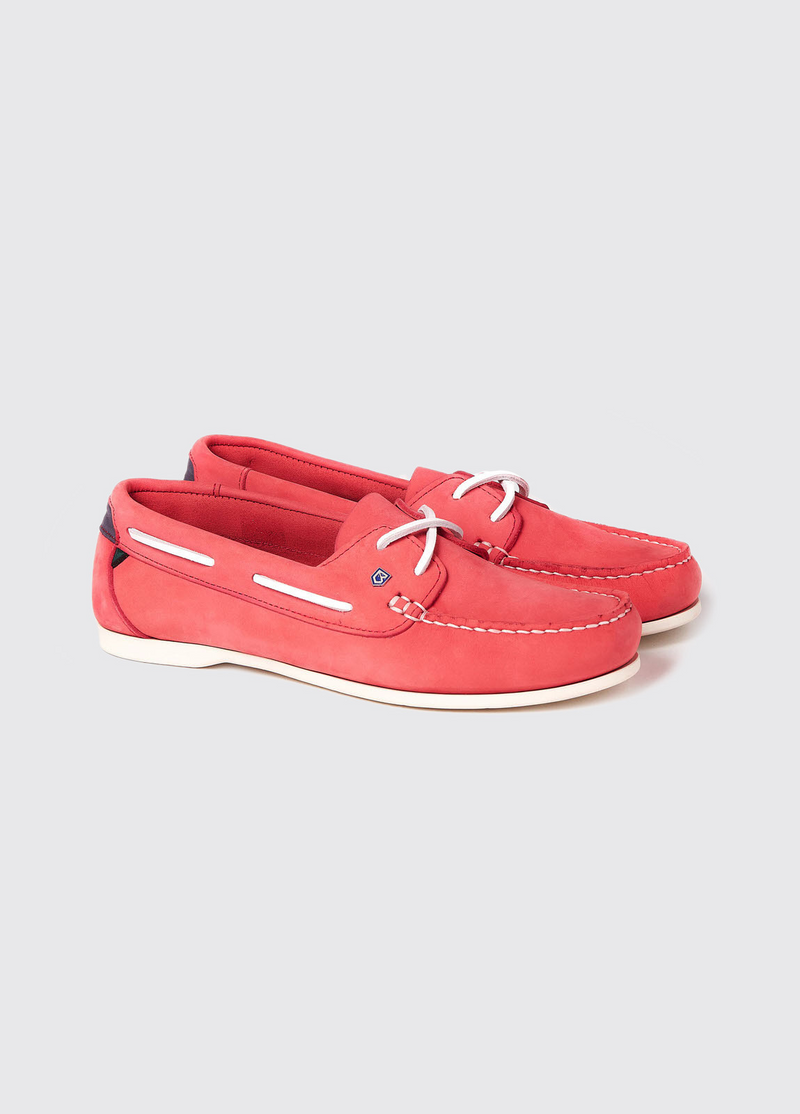 Aruba Boat Shoe - Coral