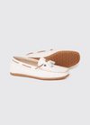 Jamaica Boat Shoe - Sail White