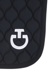 Circular Quilted Dressage Saddle Pad - Navy