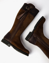 Inclement Long Tassel Boot Generous Fit - Dark Oak