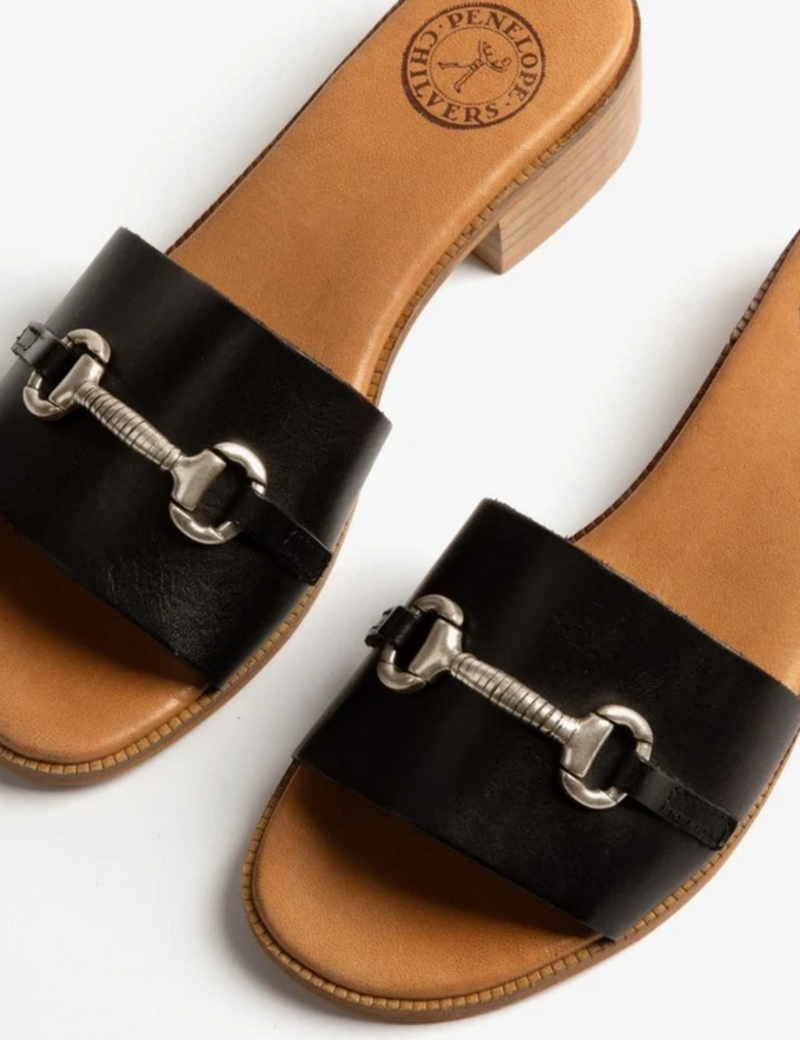 Penelope Chilvers Salamanca Horsebit Mule Tan The Rider Shop
