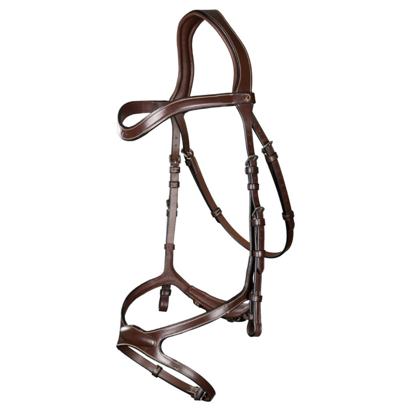 US Jumping X-Fit Bridle - Brown