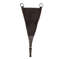 US Jumping Elastic Bib Martingale Attachment - Brown