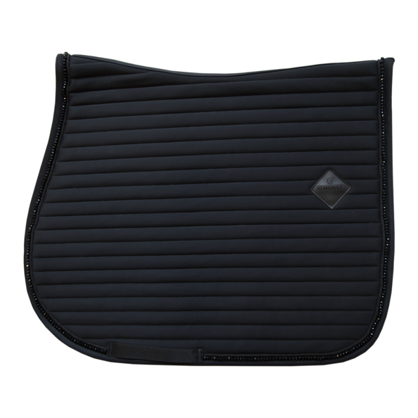 Pearls Jump Saddle Pad - Black