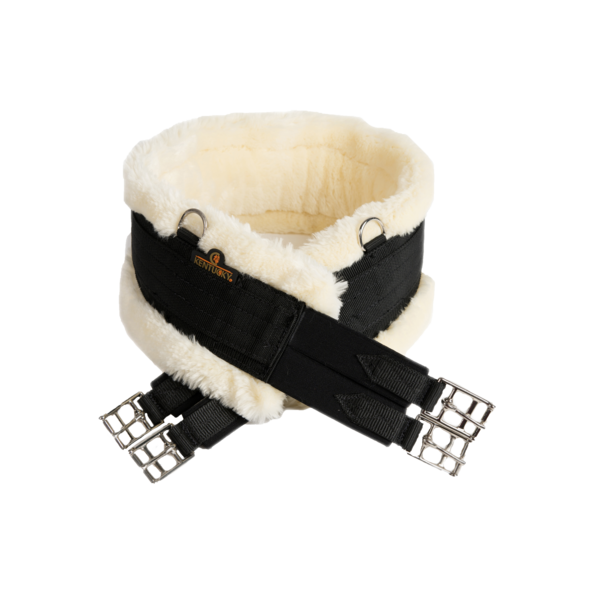 Kentucky - Sheepskin Girth - Black