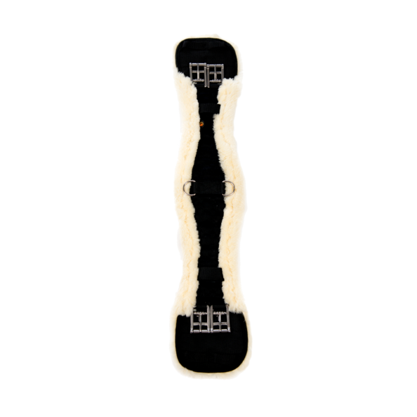 Kentucky - Sheepskin Short Girth - Black