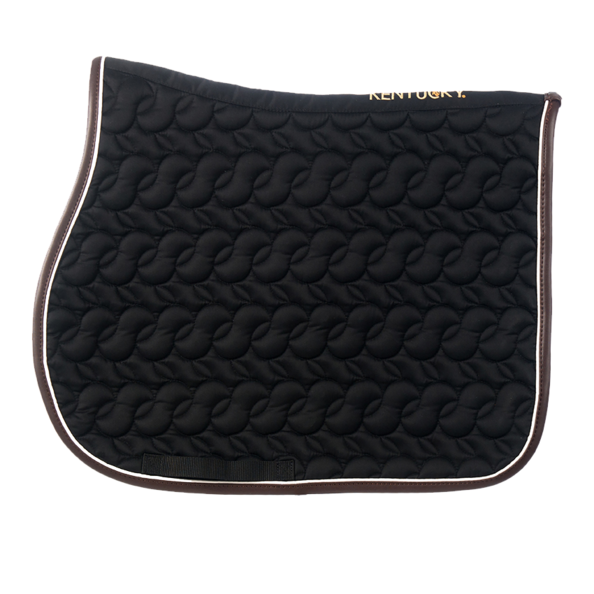 Kentucky - Jump Saddle Pad No Logo - Black