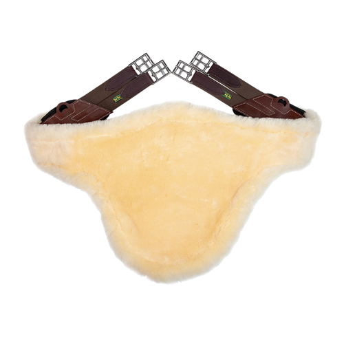 Belly Guard Girth with Removable Sheepskin Lining