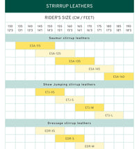 Comfort Stirrup Leathers