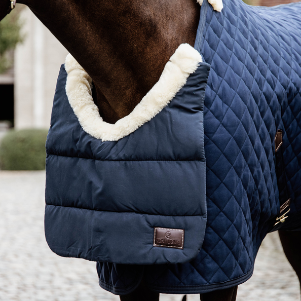 Horse Bib Winter - Navy