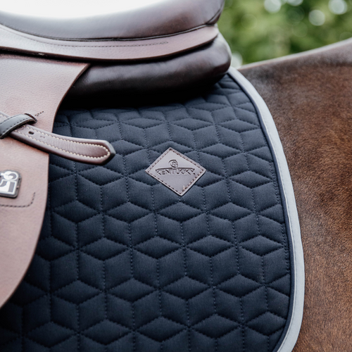 Softshell Jump Saddle Pad - Navy