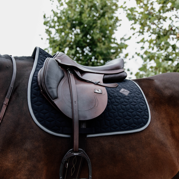 Softshell Jump Saddle Pad - Navy