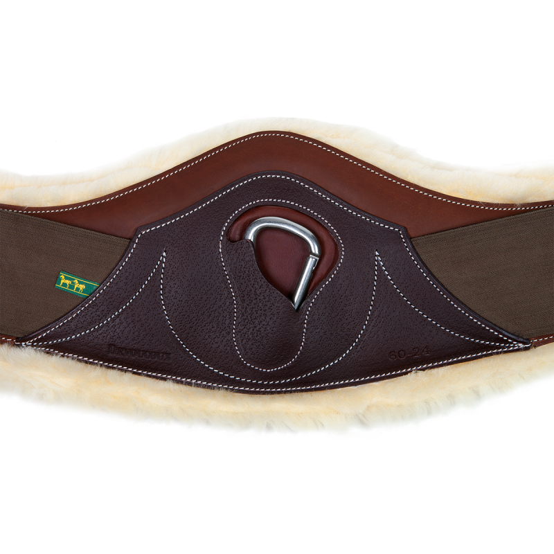 Devoucoux Makila Girth with removable Sheepskin Lining 