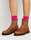Penelope Chilvers - Oscar Leather Boot - Caramel/Bronze