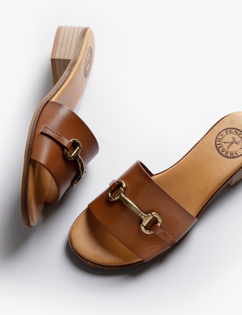 Penelope Chilvers - Salamanca Horsebit Mule - Tan