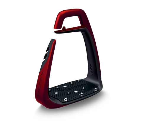 Freejump - Soft'Up Classic Stirrups - Pearl Red