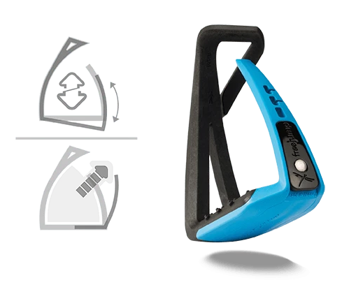 Freejump - Soft'Up Lite Stirrups - Blue